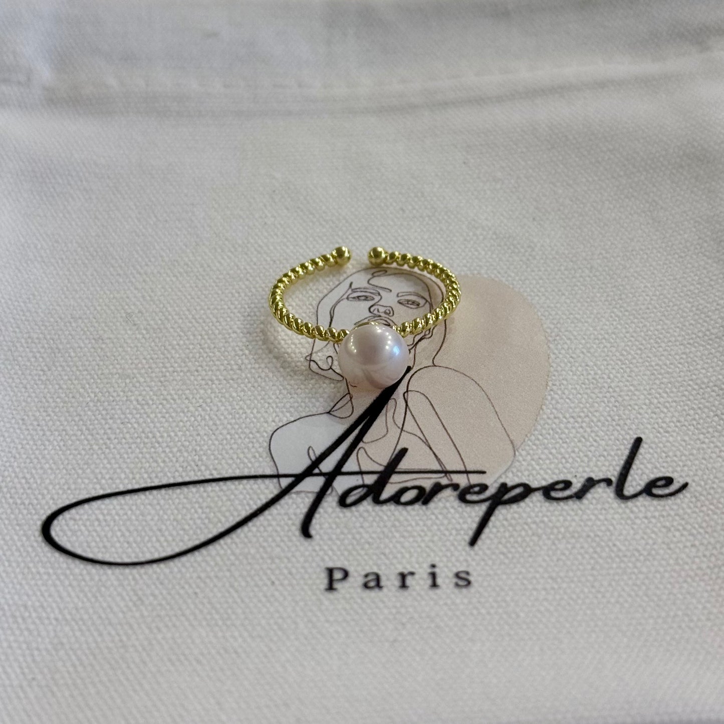 The Marais Collection — Pearl rings