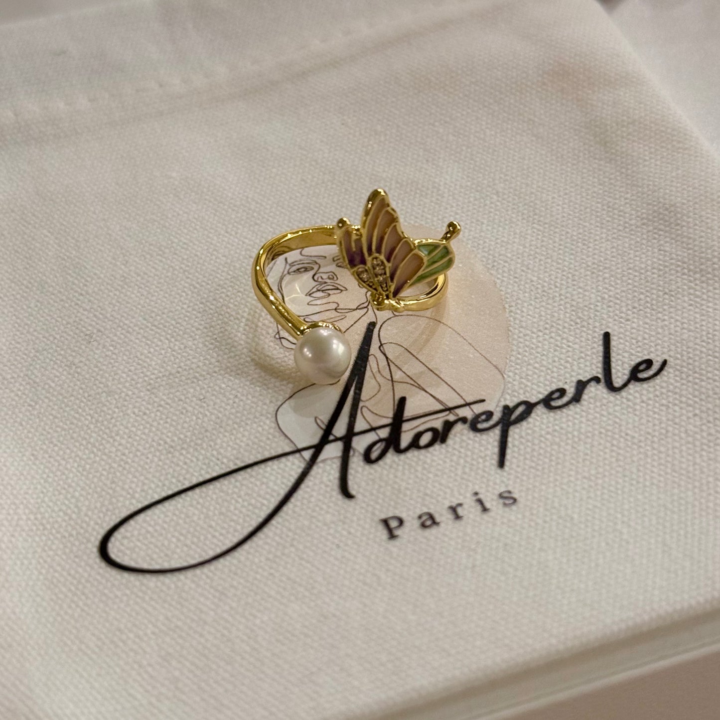 The Marais Collection — Pearl rings