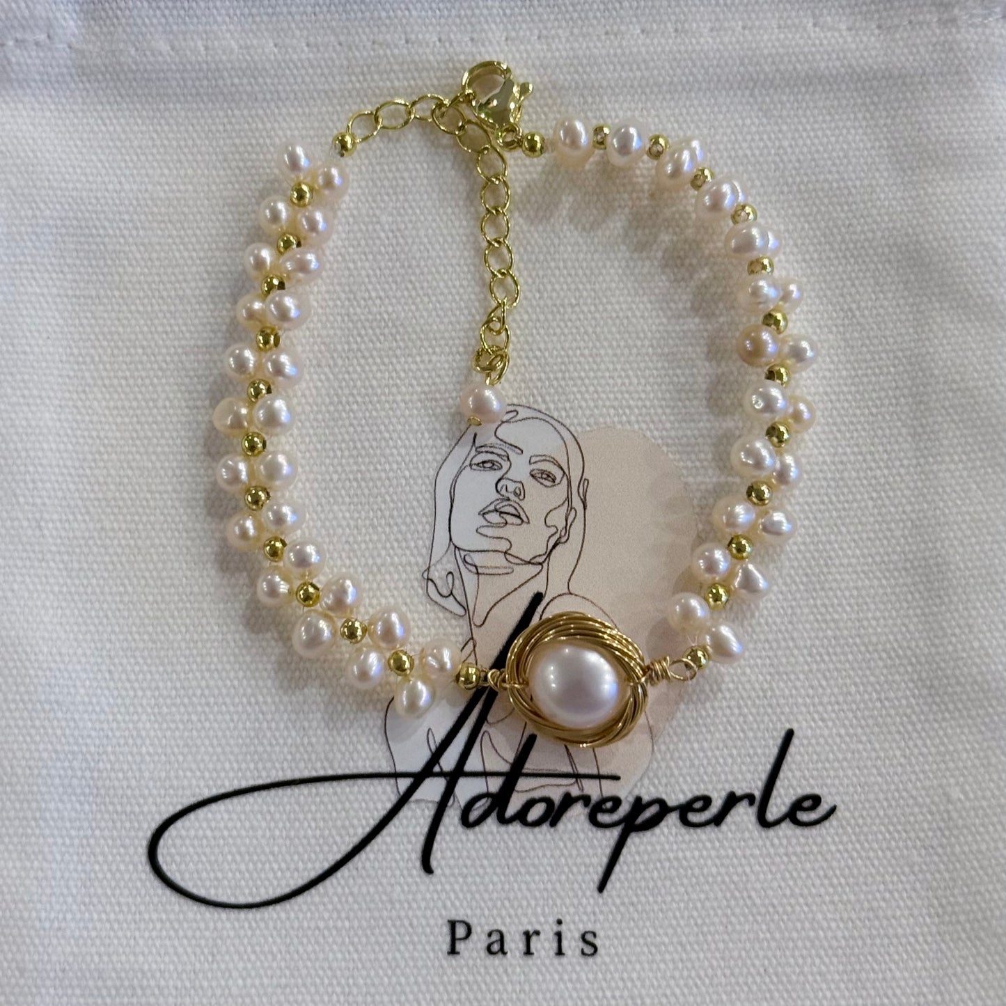 The Marais Collection — Pearl bracelets