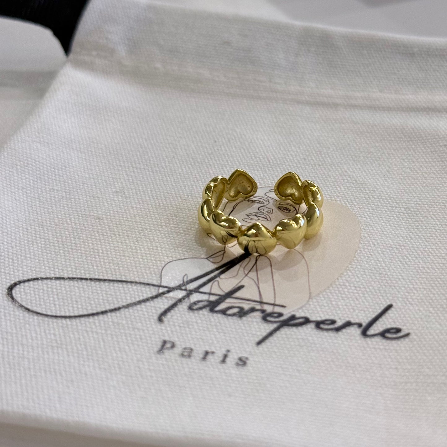 The Marais Collection — Minimalist rings (Gold)