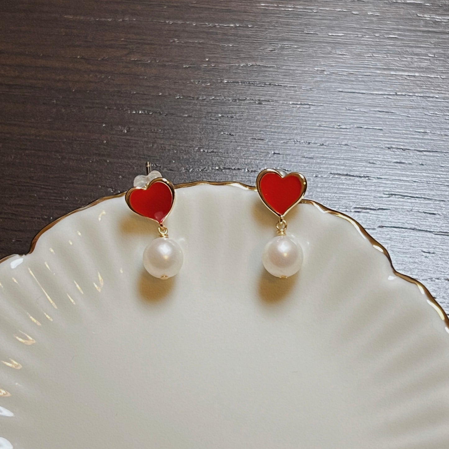 Collection Ephemeral - Pearl earrings