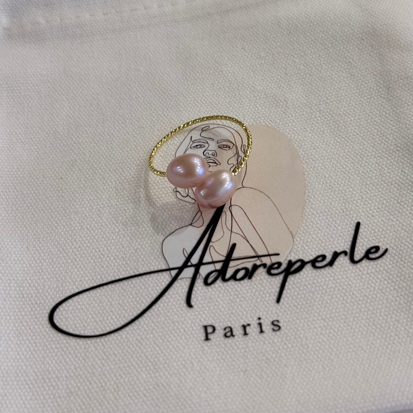 The Marais Collection — Pearl rings