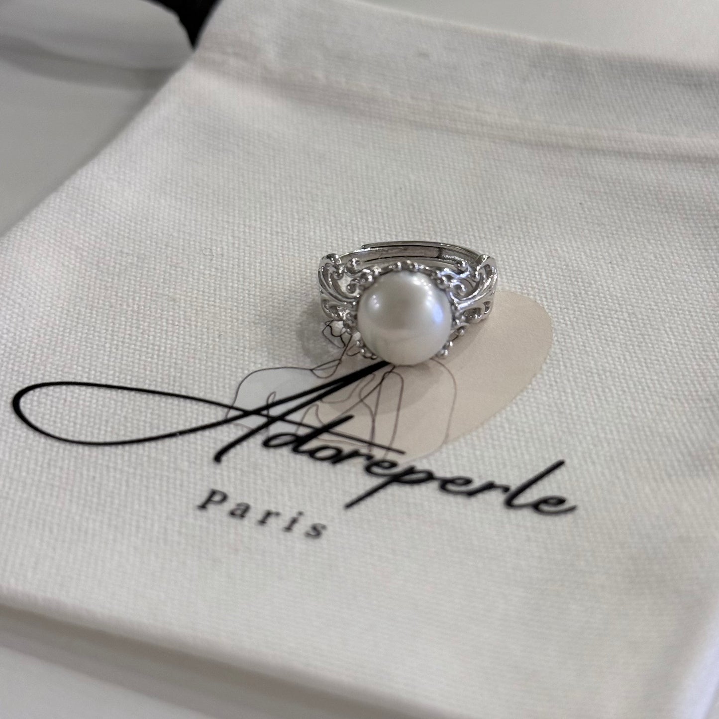 The Marais Collection — Pearl rings