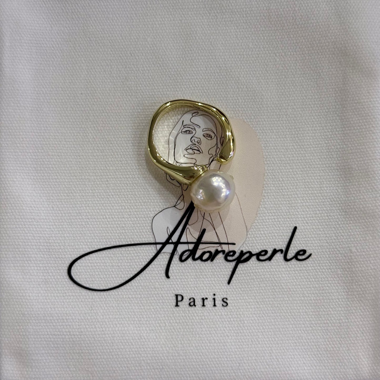The Marais Collection — Pearl rings