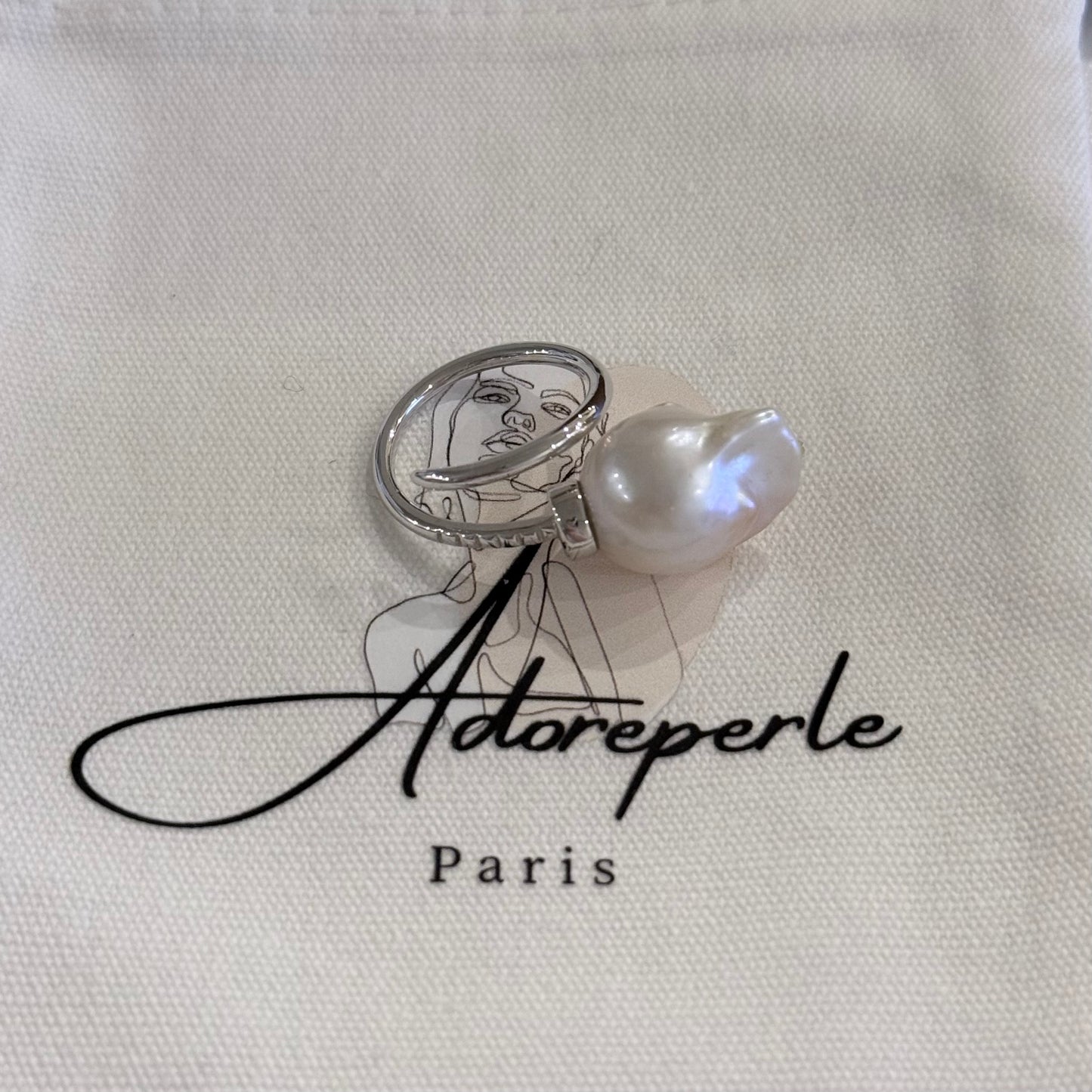 The Marais Collection — Pearl rings