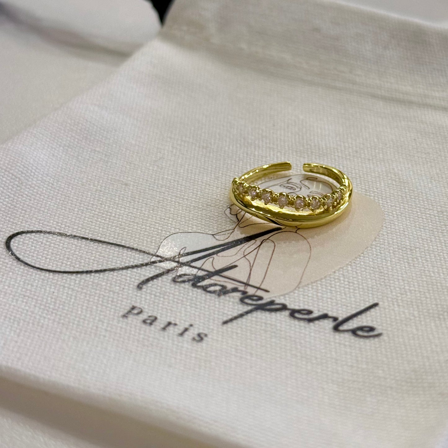 The Marais Collection — Minimalist rings (Gold)