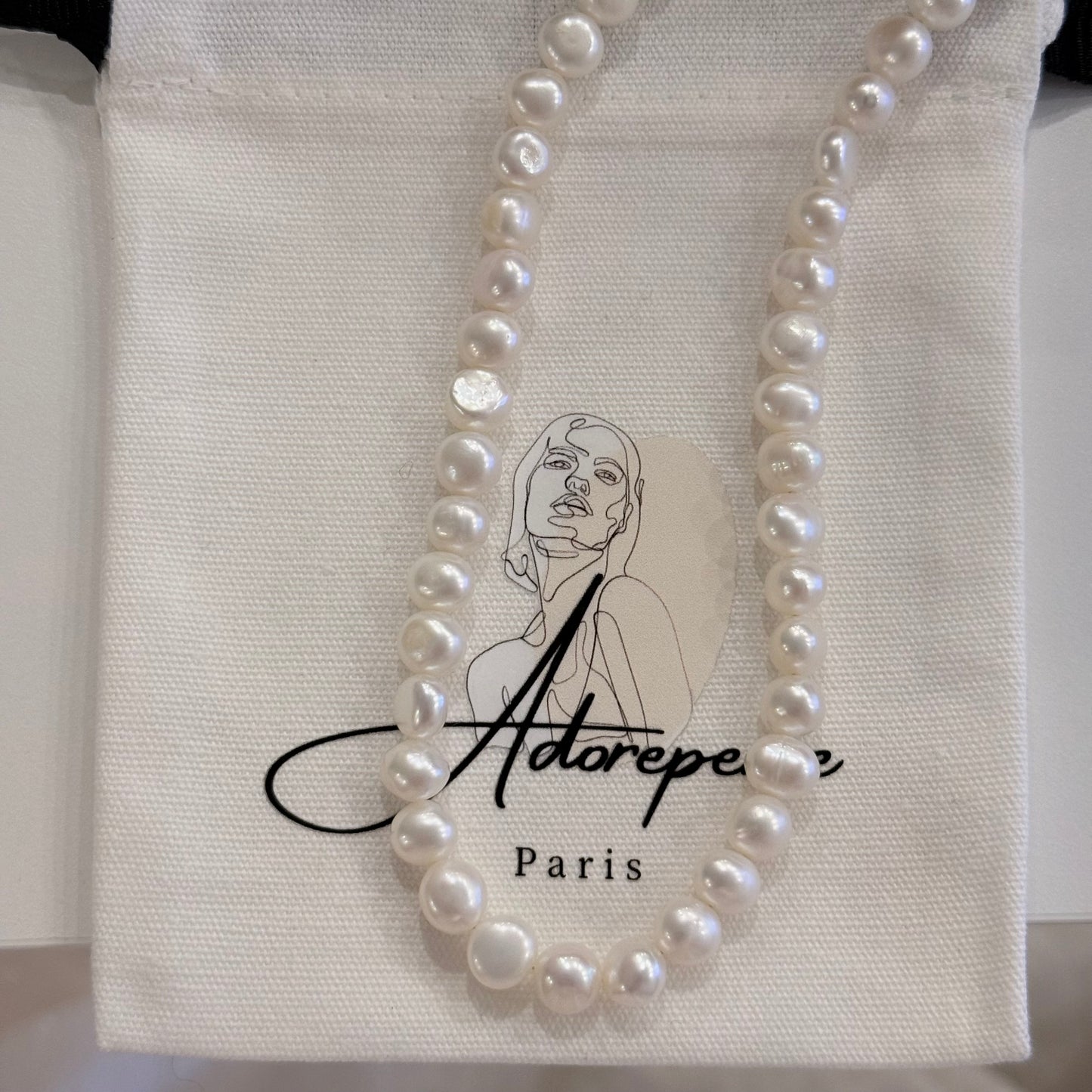 The Marais Collection — Pearl necklaces