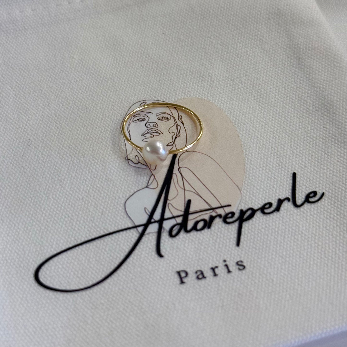 The Marais Collection — Pearl rings