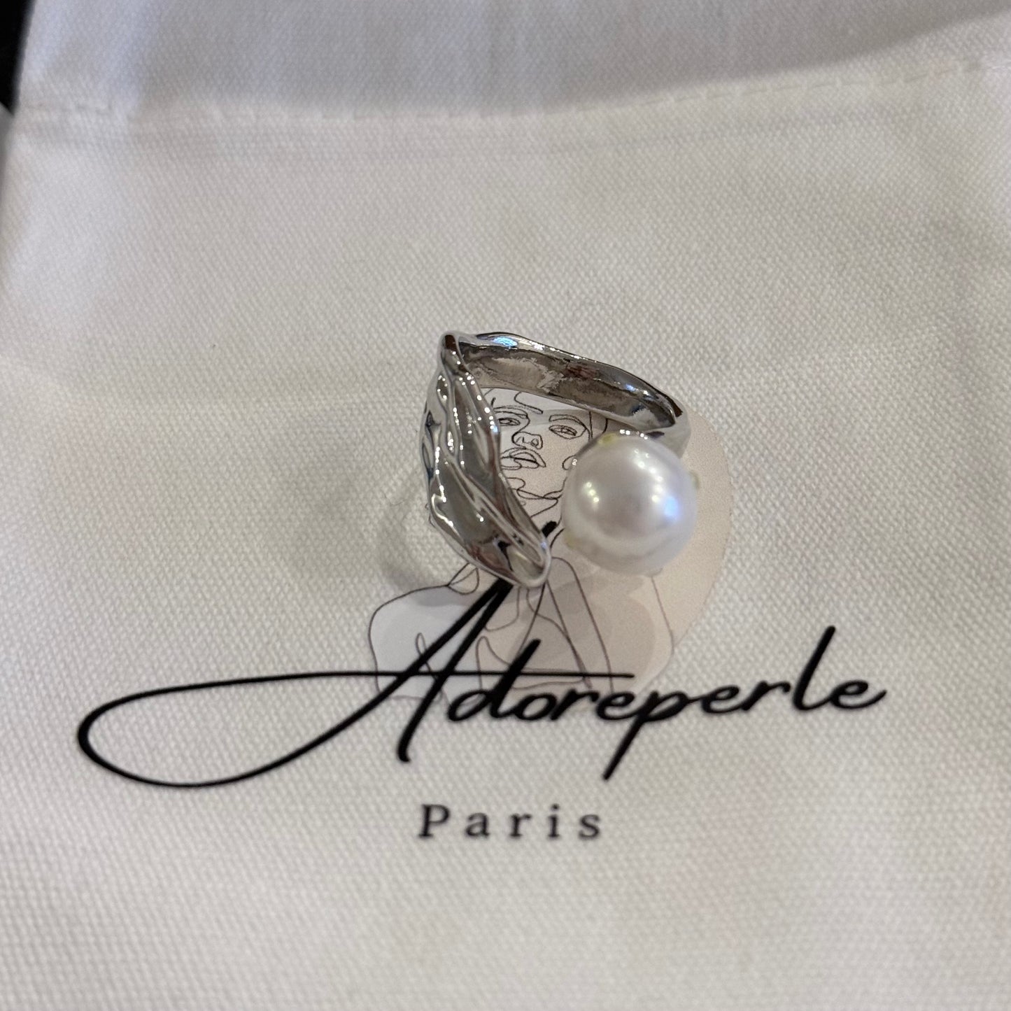 The Marais Collection — Pearl rings