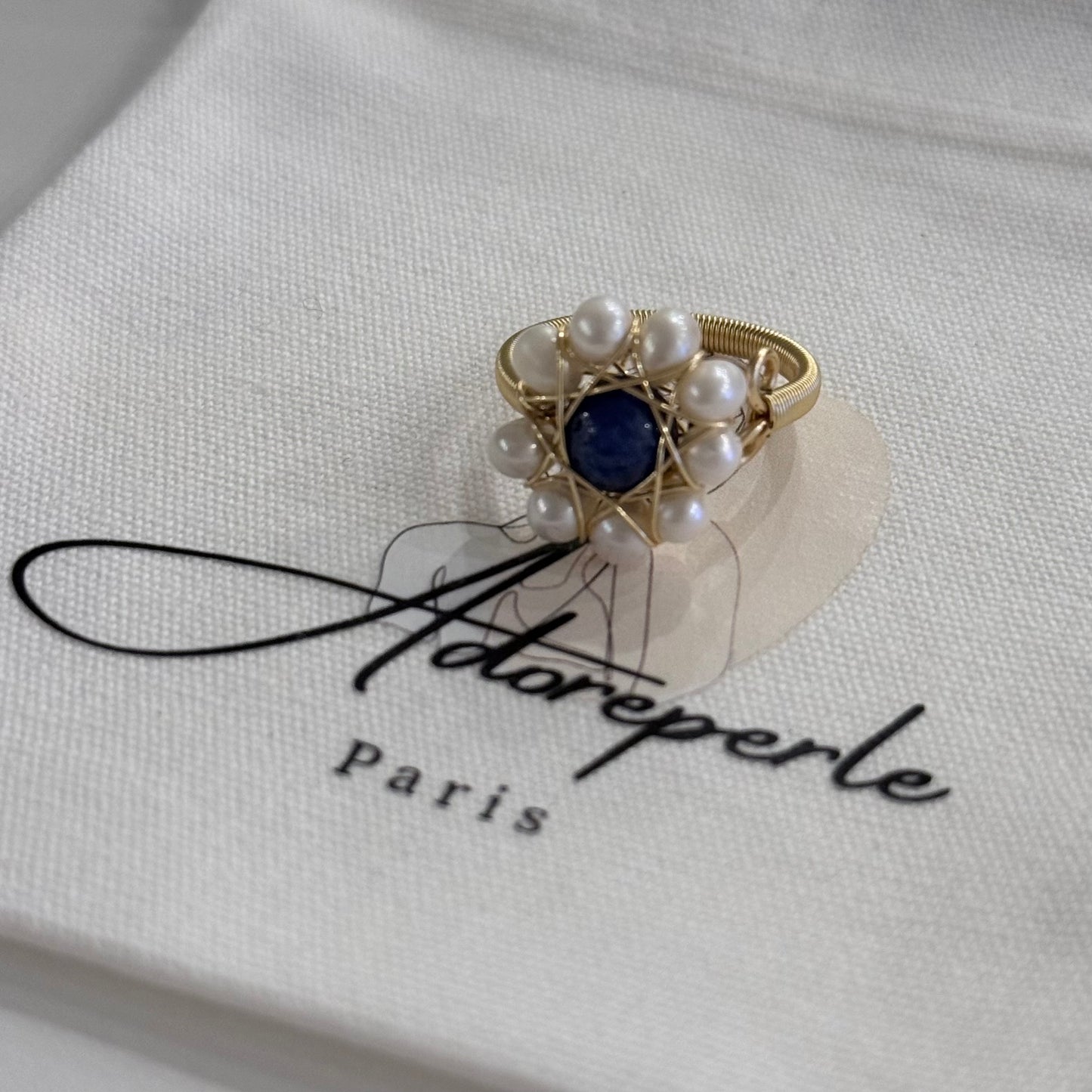 The Marais Collection — Pearl rings