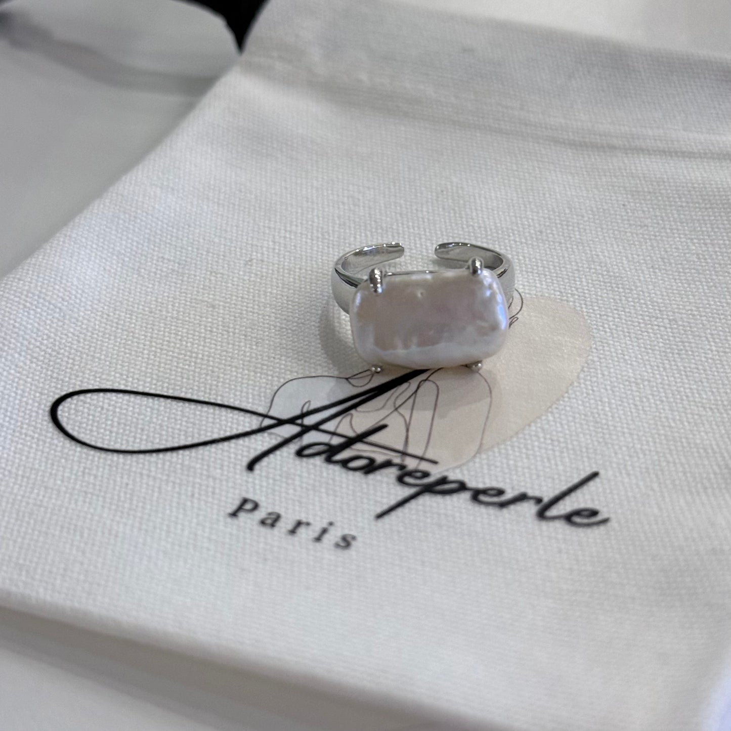 The Marais Collection — Pearl rings