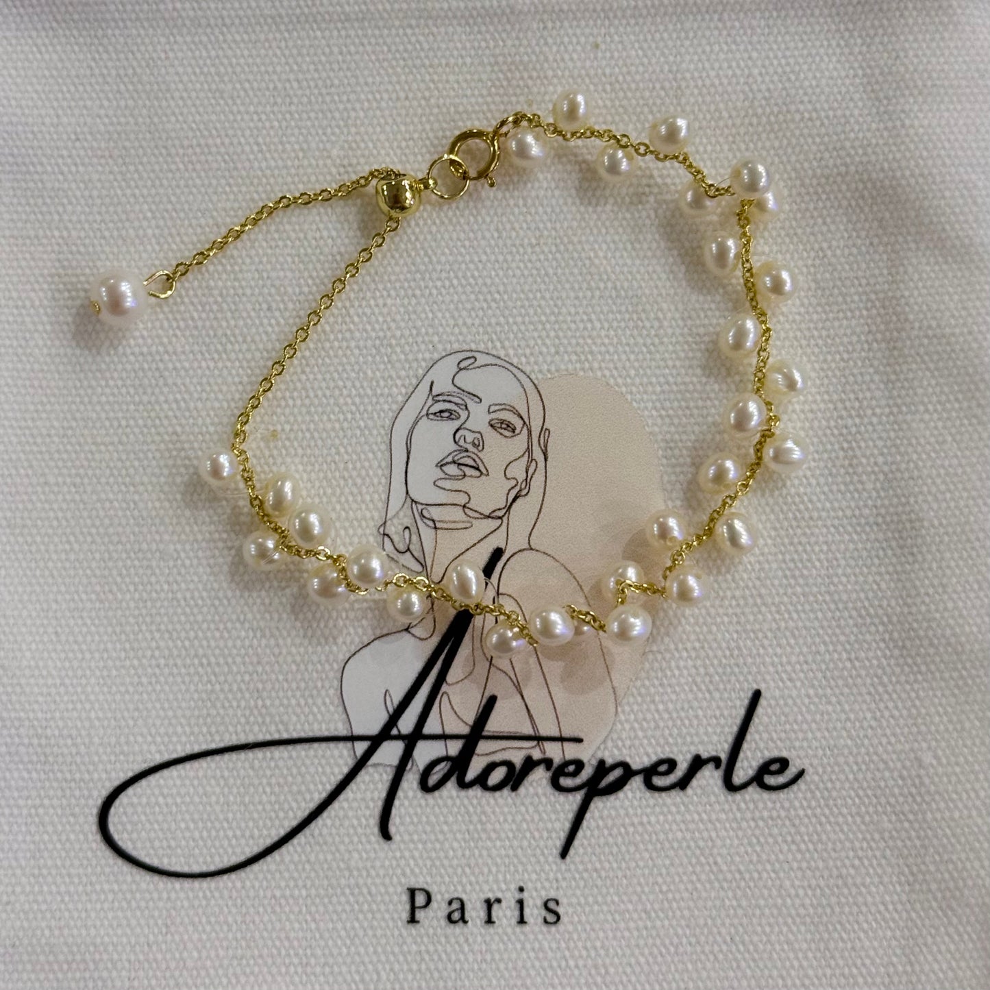 The Marais Collection — Pearl bracelets