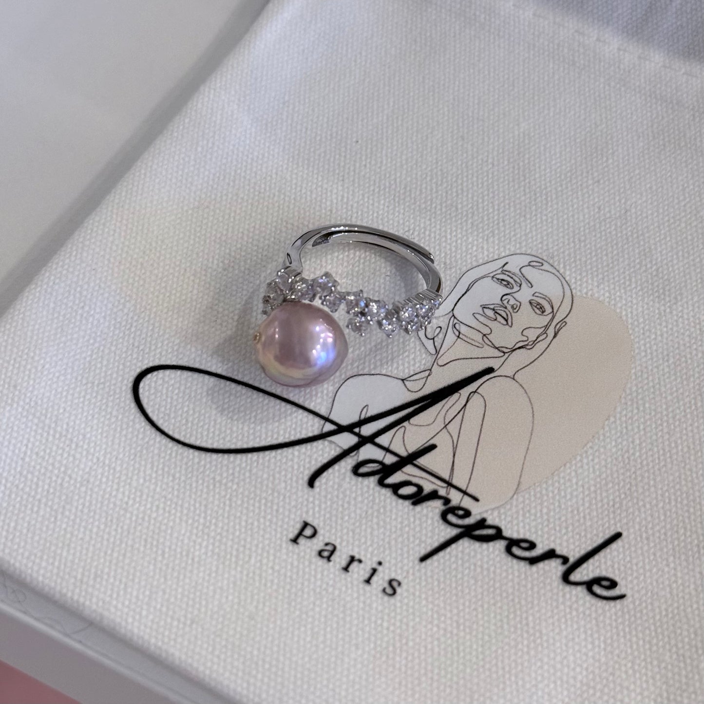 The Marais Collection — Pearl rings