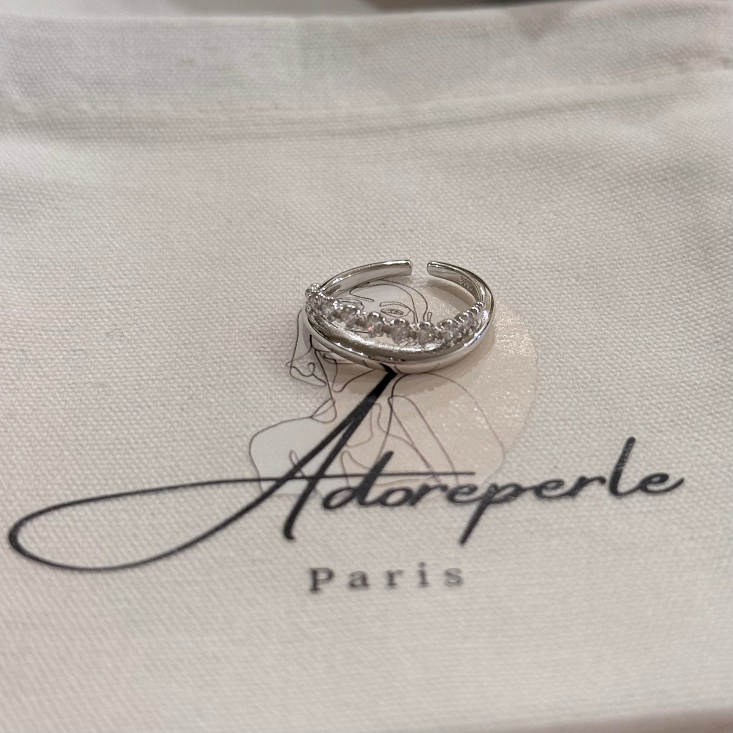 The Marais Collection — Minimalist rings (Silver)