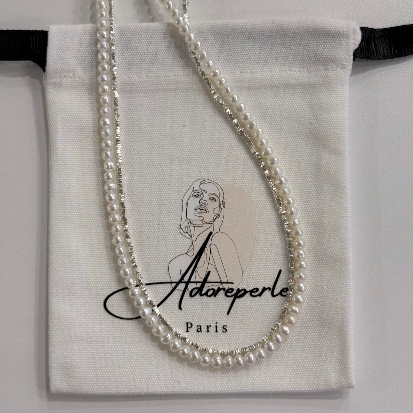 The Marais Collection — Pearl necklaces