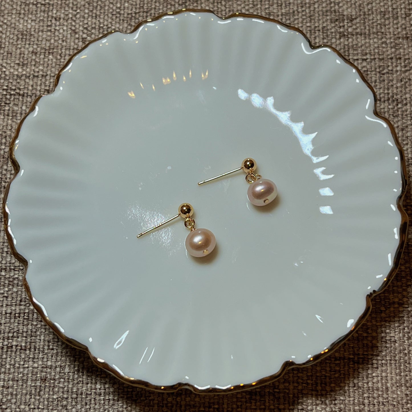 Collection Ephemeral - Pearl earrings