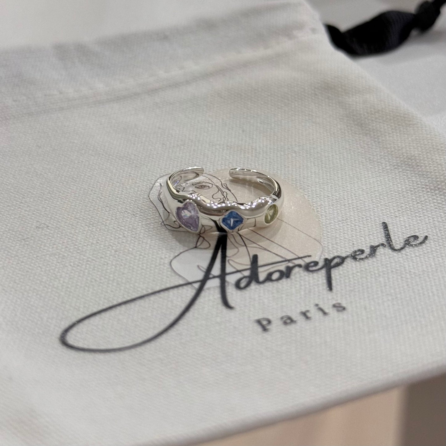 The Marais Collection — Minimalist rings (Silver)