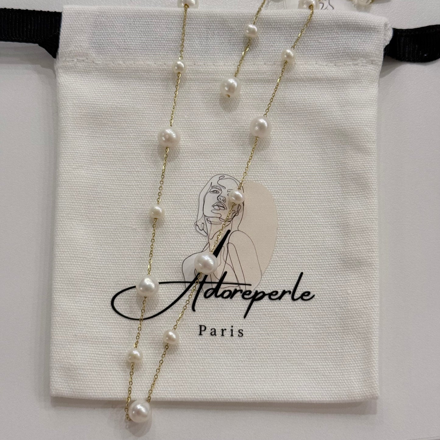 The Marais Collection — Pearl necklaces