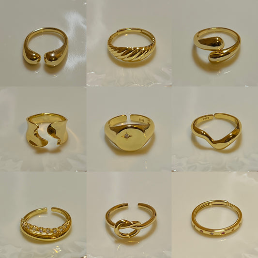 Collection Ephemeral - Minimalist rings
