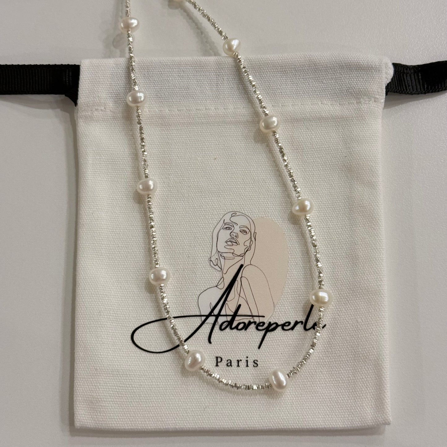 The Marais Collection — Pearl necklaces