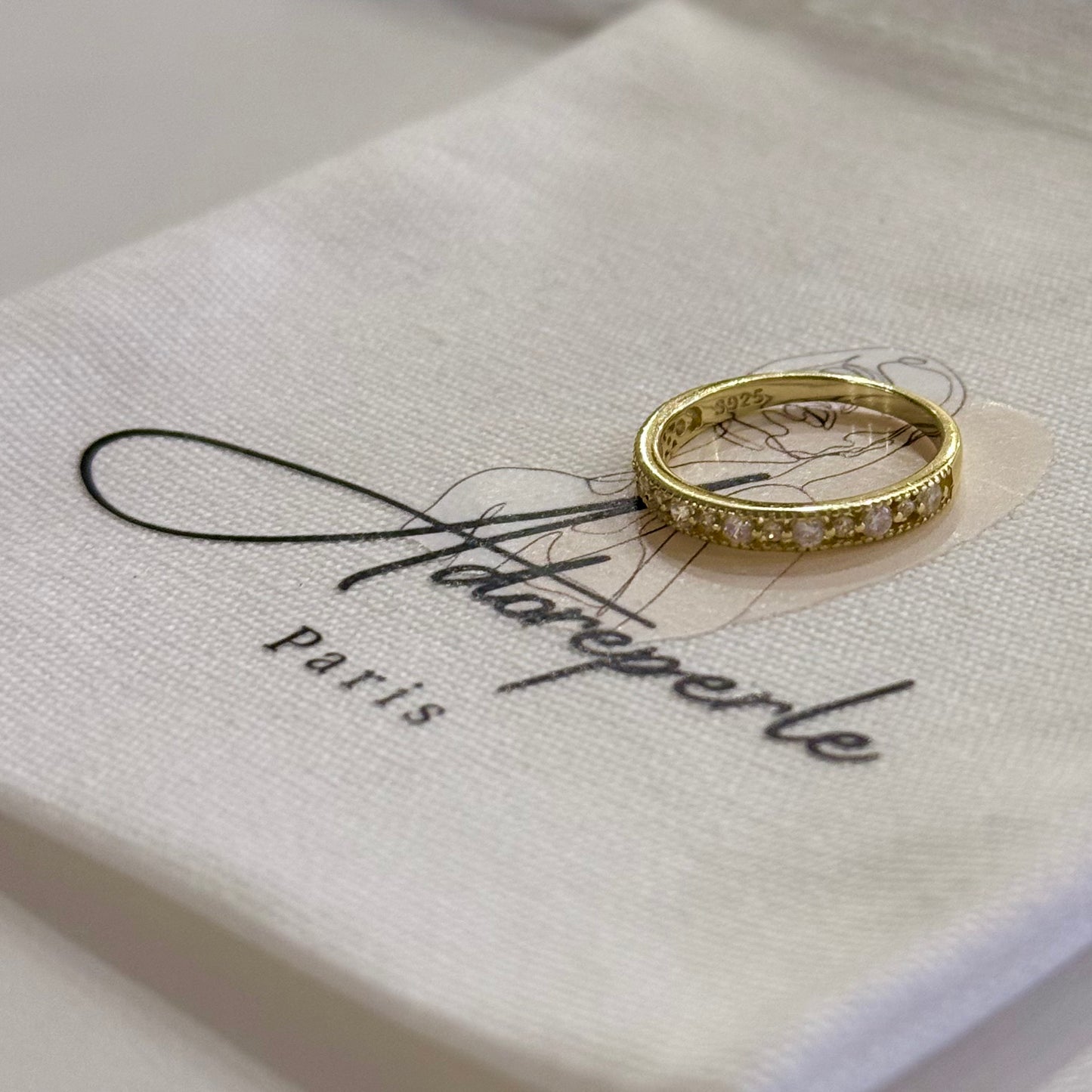 The Marais Collection — Minimalist rings (Gold)