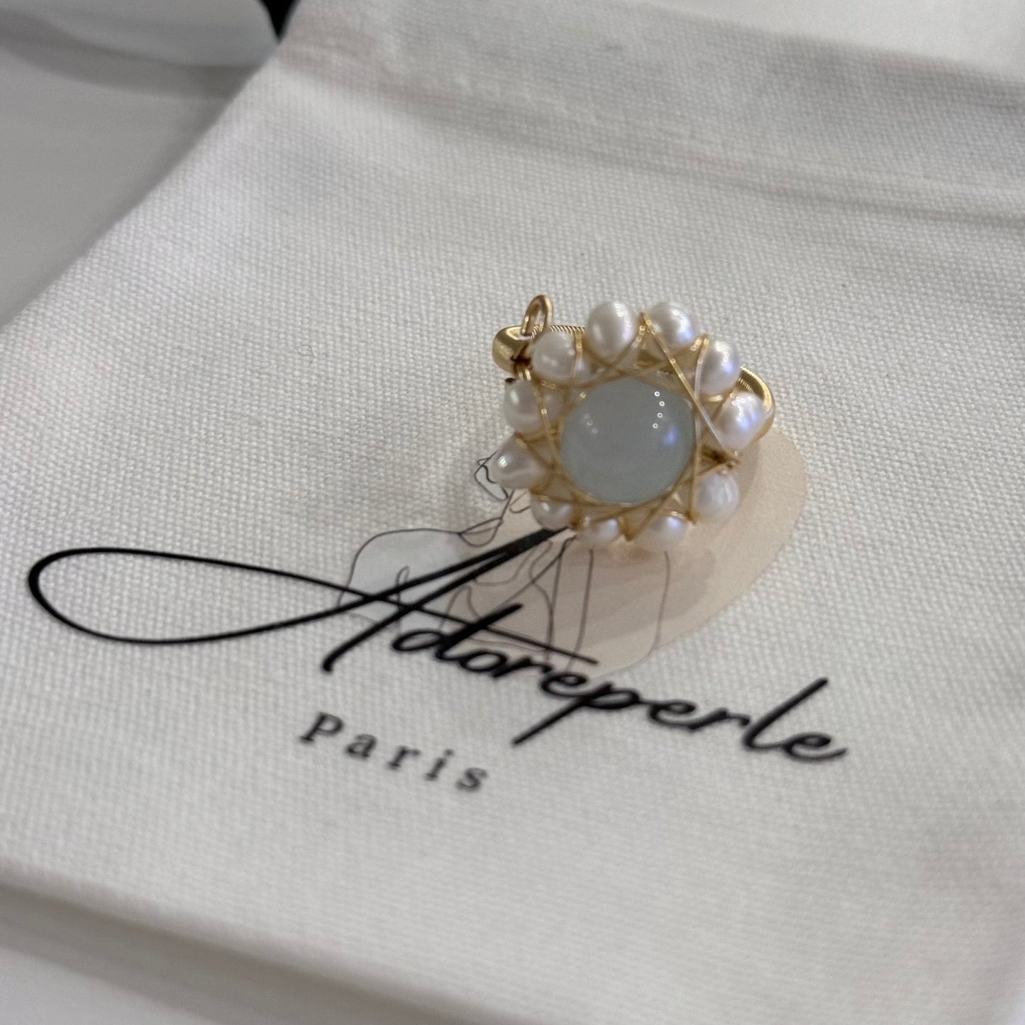 The Marais Collection — Pearl rings