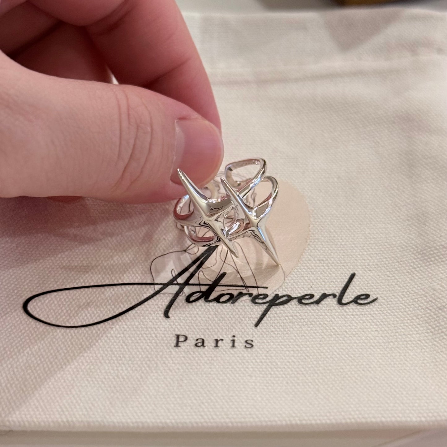 The Marais Collection — Minimalist rings (Silver)
