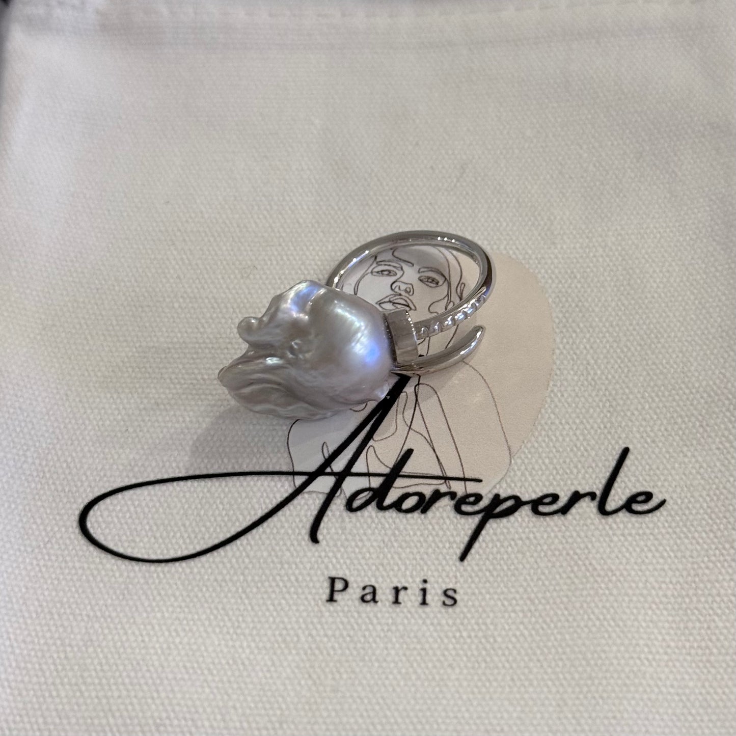 The Marais Collection — Pearl rings