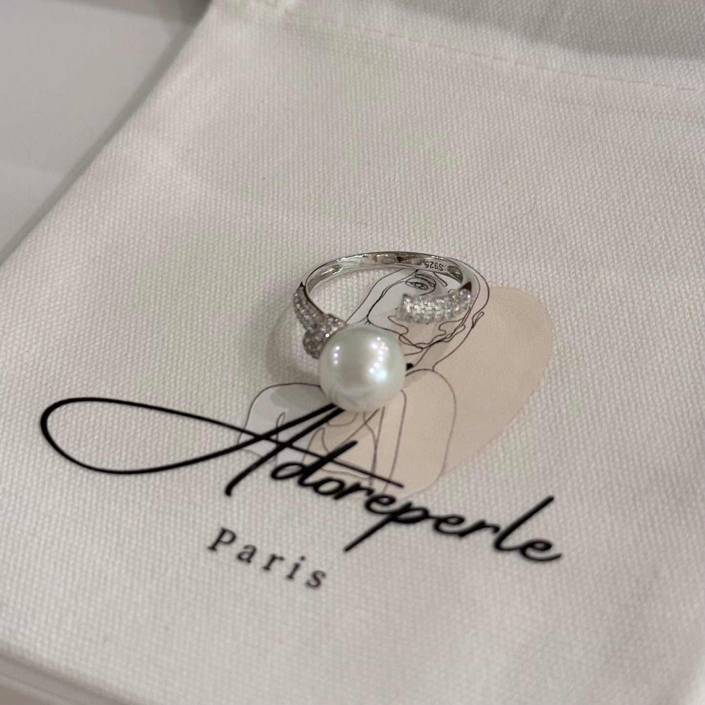 The Marais Collection — Pearl rings
