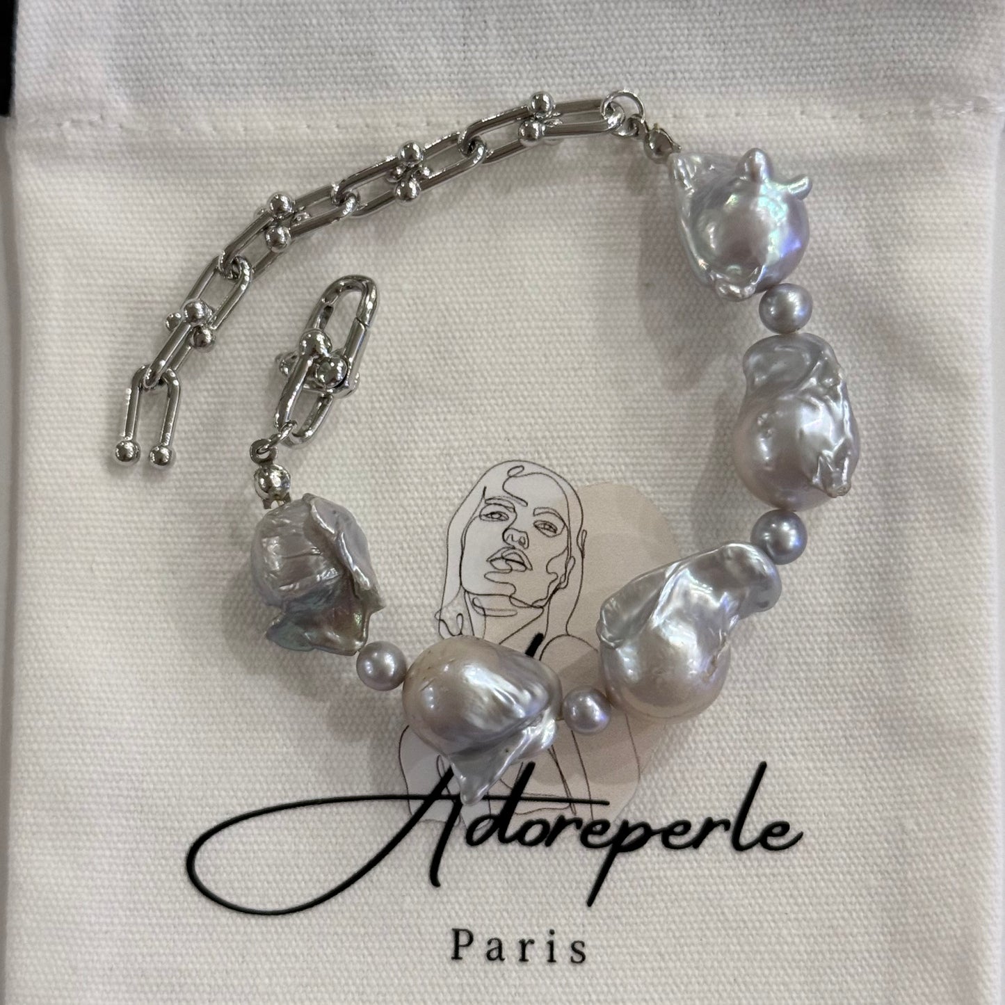 The Marais Collection — Pearl bracelets