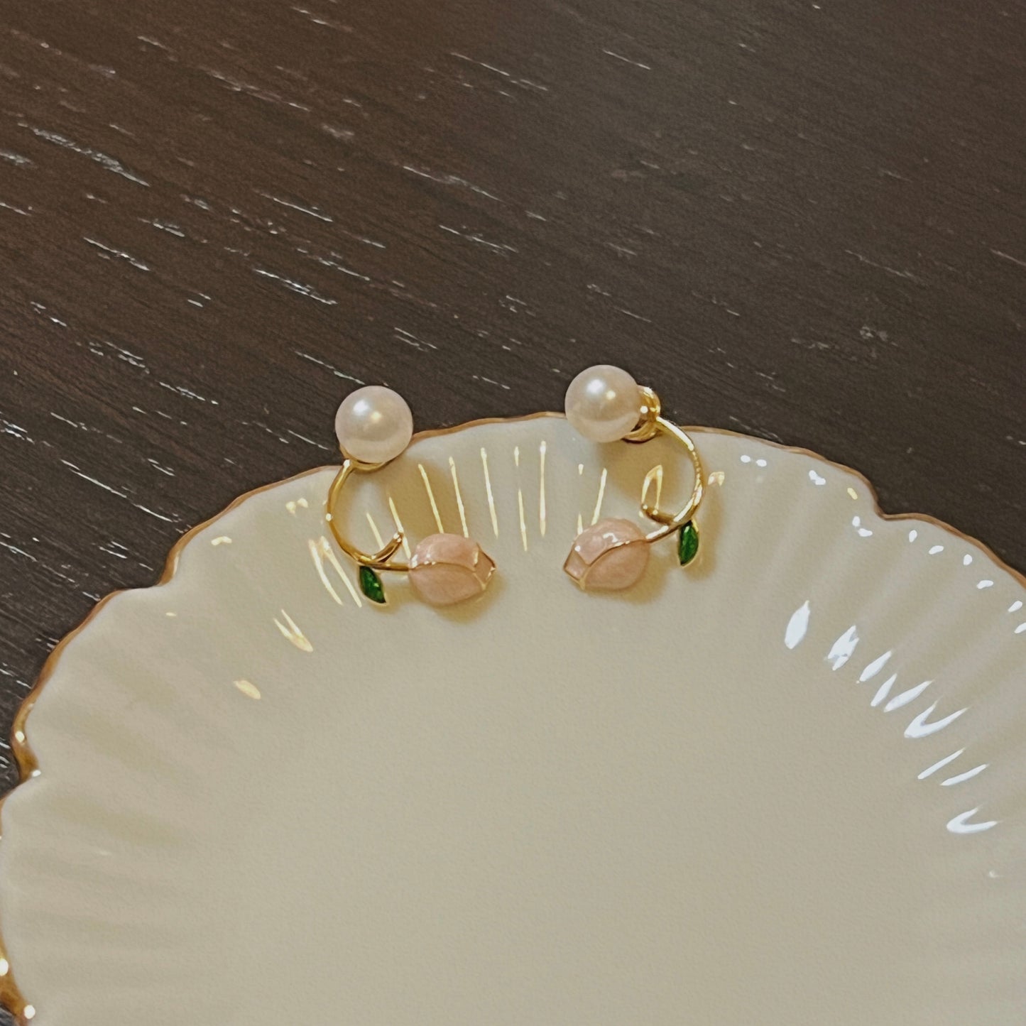 Collection Ephemeral - Pearl earrings