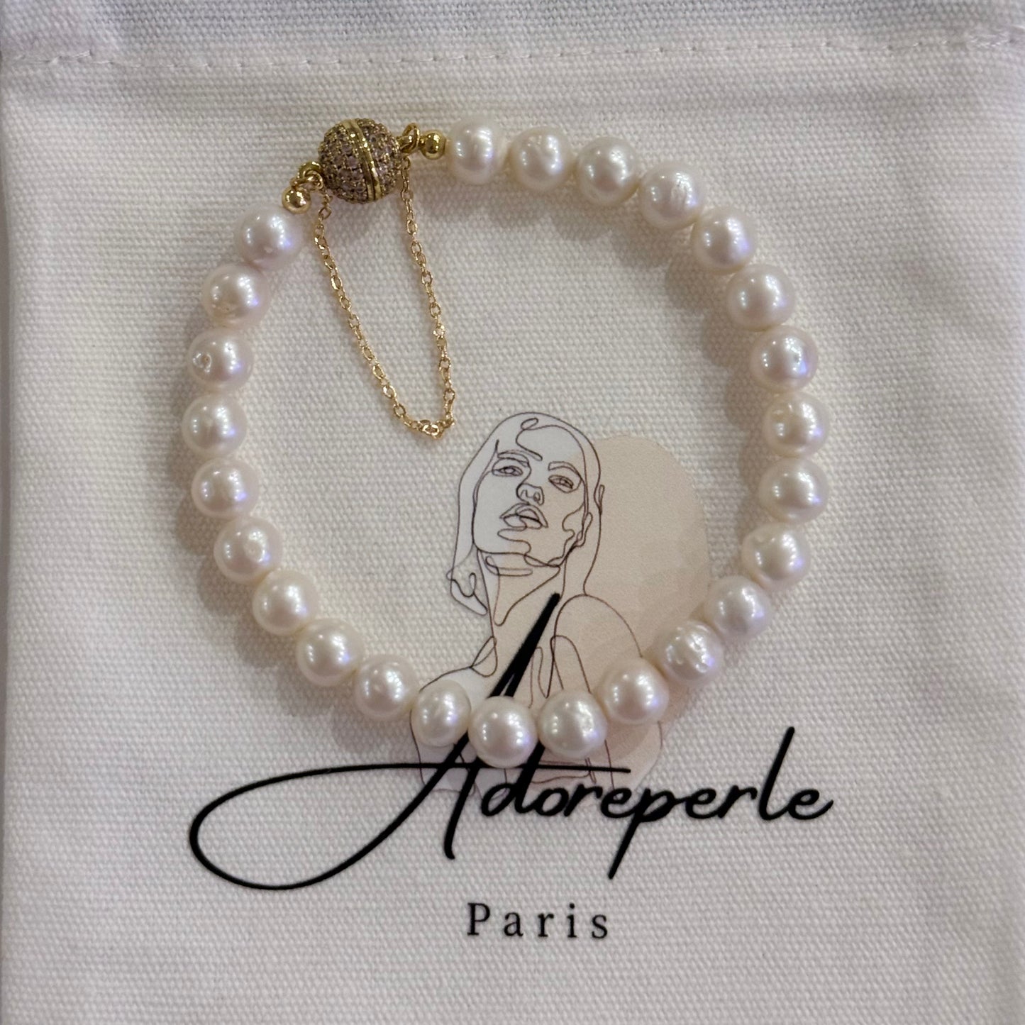 The Marais Collection — Pearl bracelets