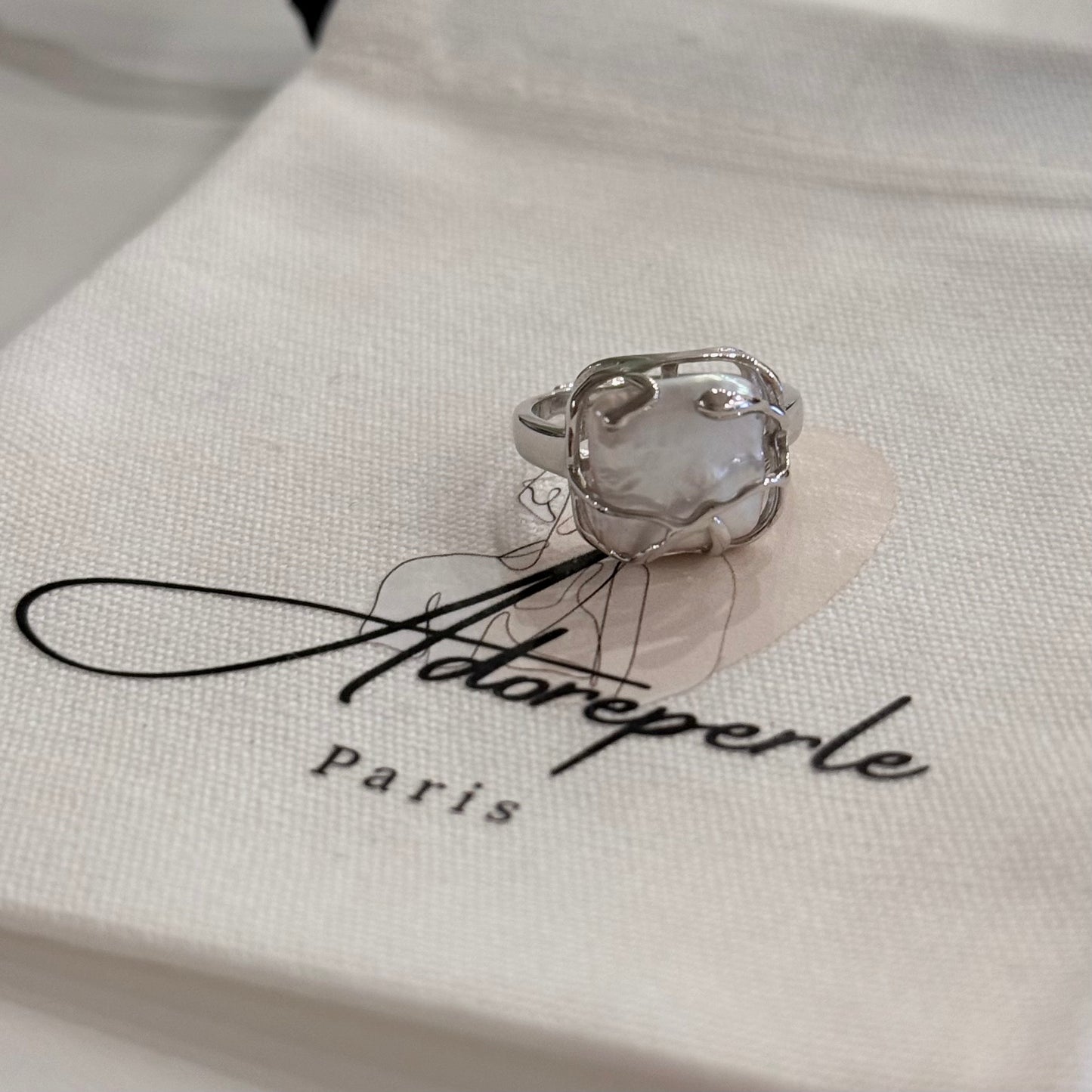 The Marais Collection — Pearl rings