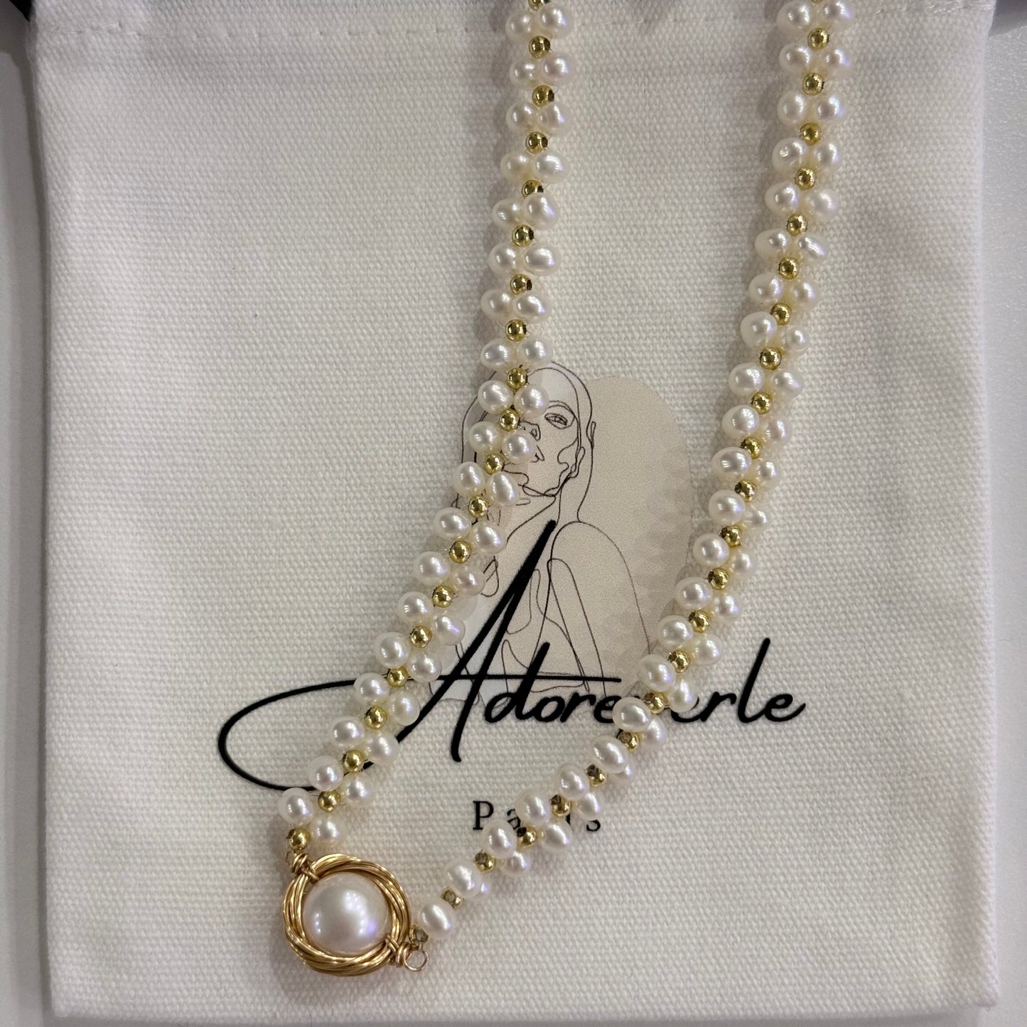 The Marais Collection — Pearl necklaces