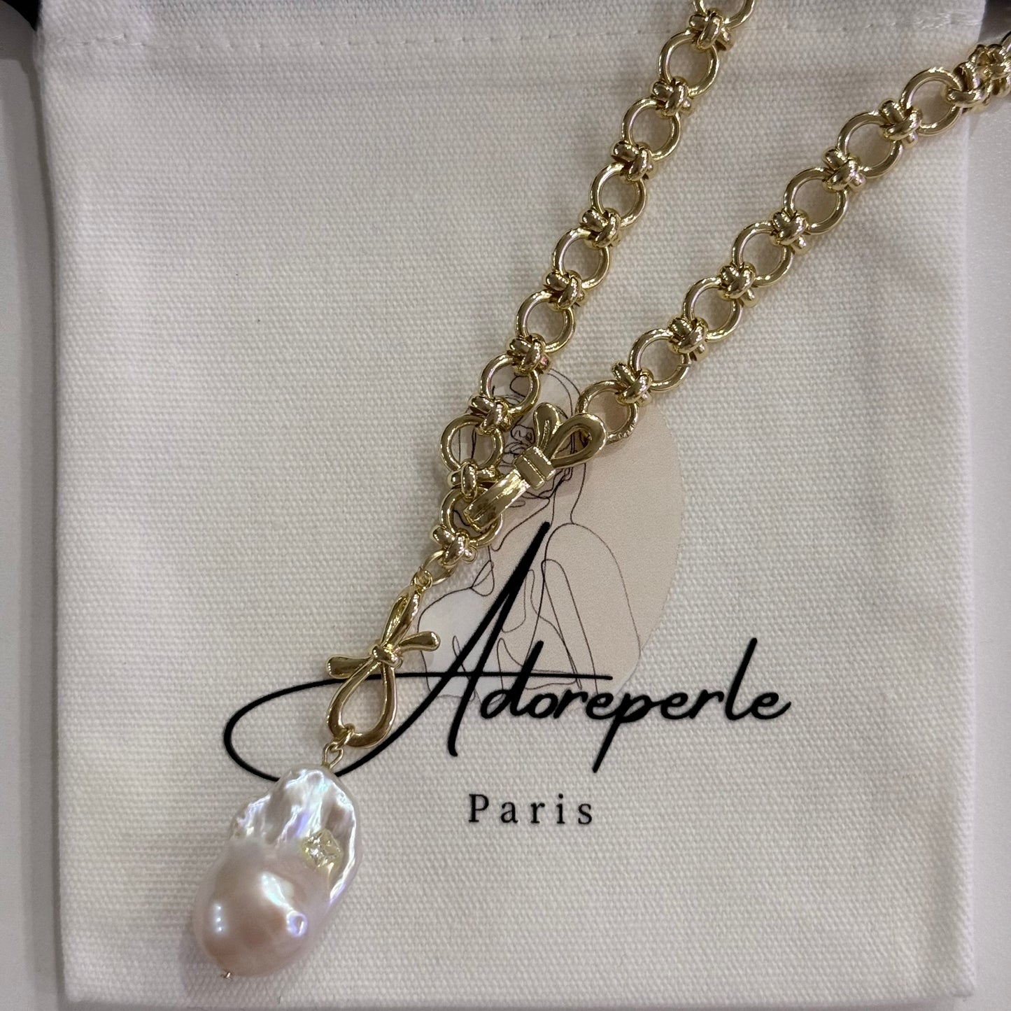 The Marais Collection — Pearl necklaces