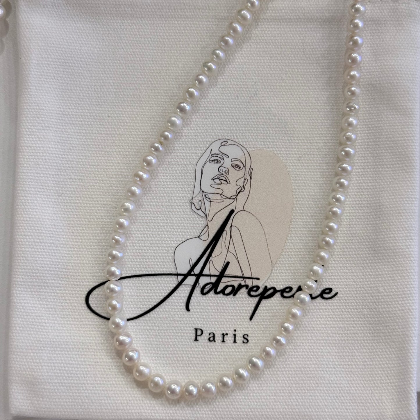 The Marais Collection — Pearl necklaces