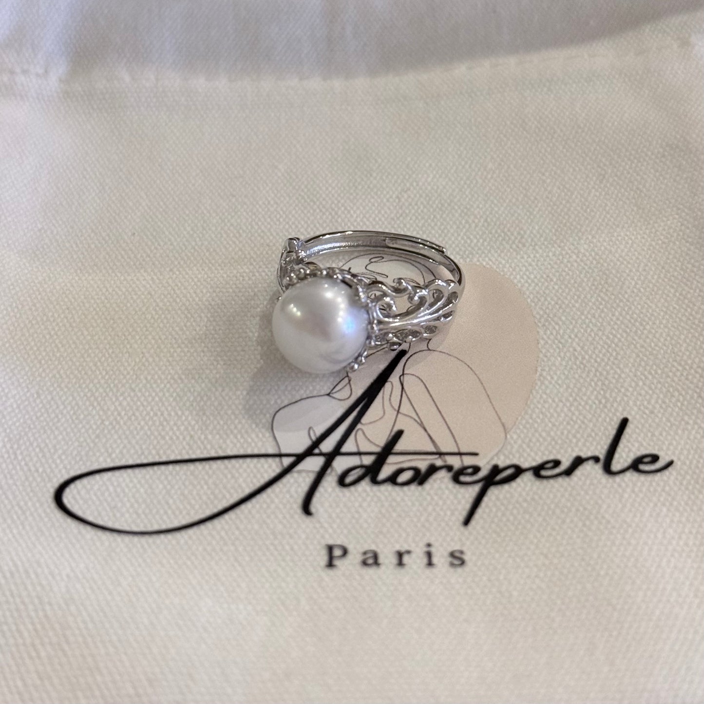 The Marais Collection — Pearl rings
