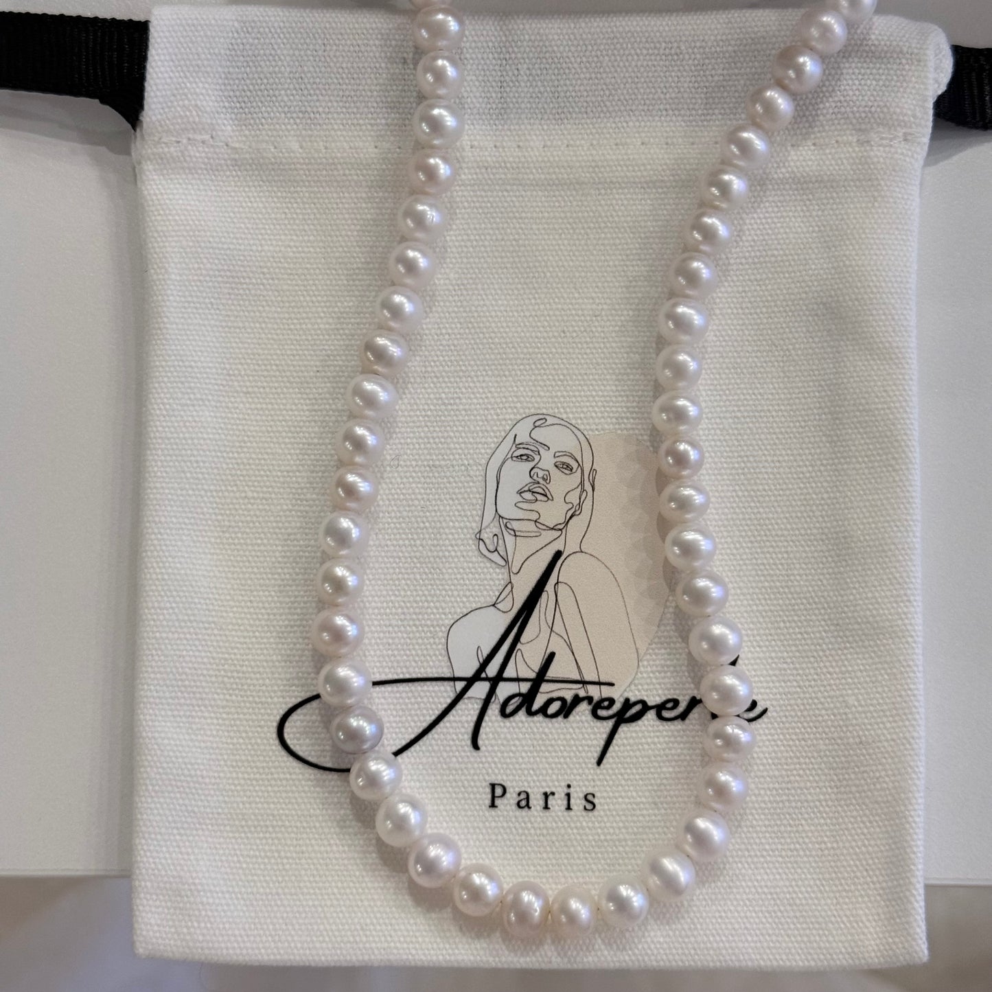 The Marais Collection — Pearl necklaces
