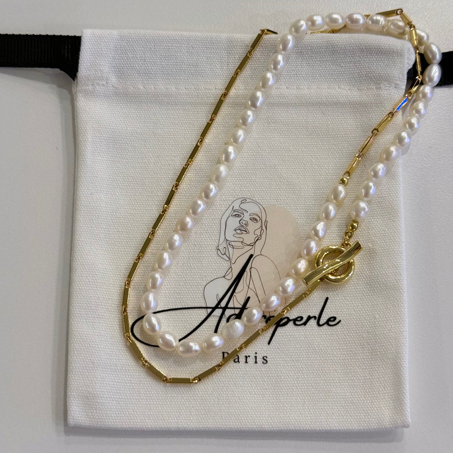 The Marais Collection — Pearl necklaces