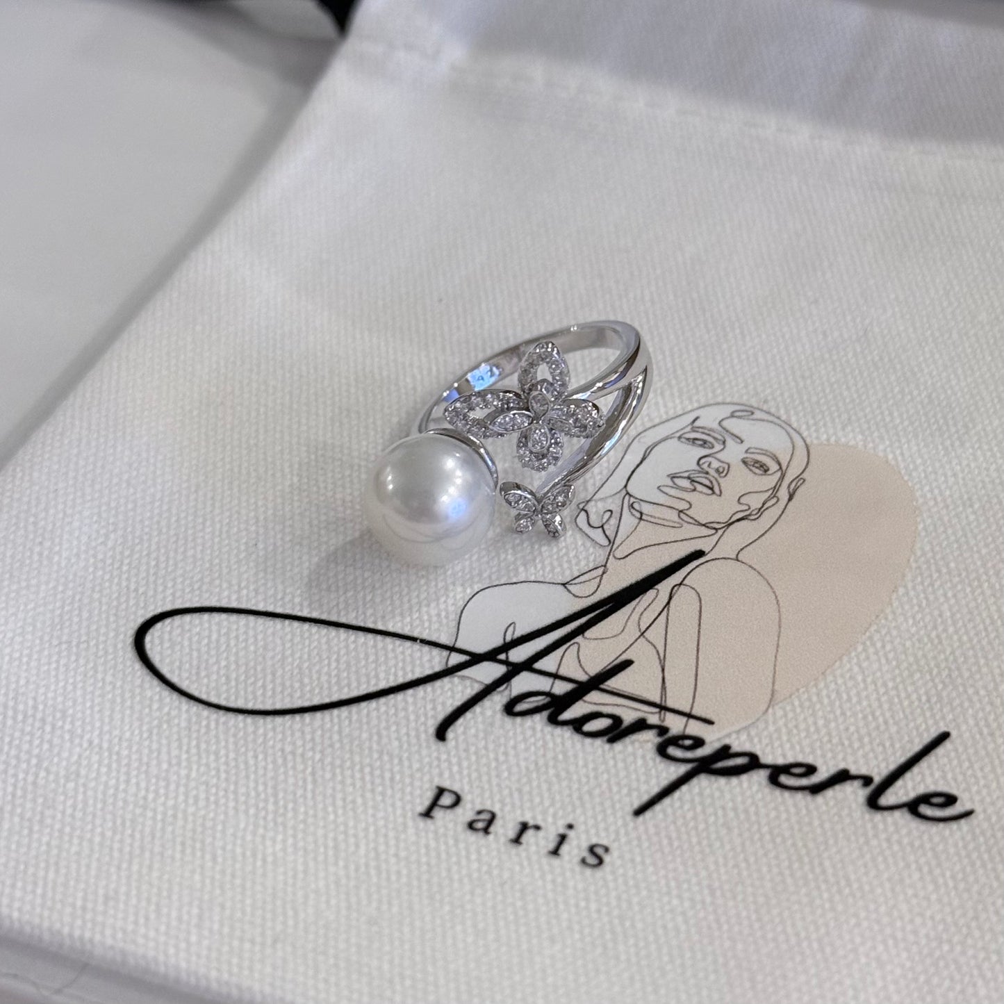 The Marais Collection — Pearl rings