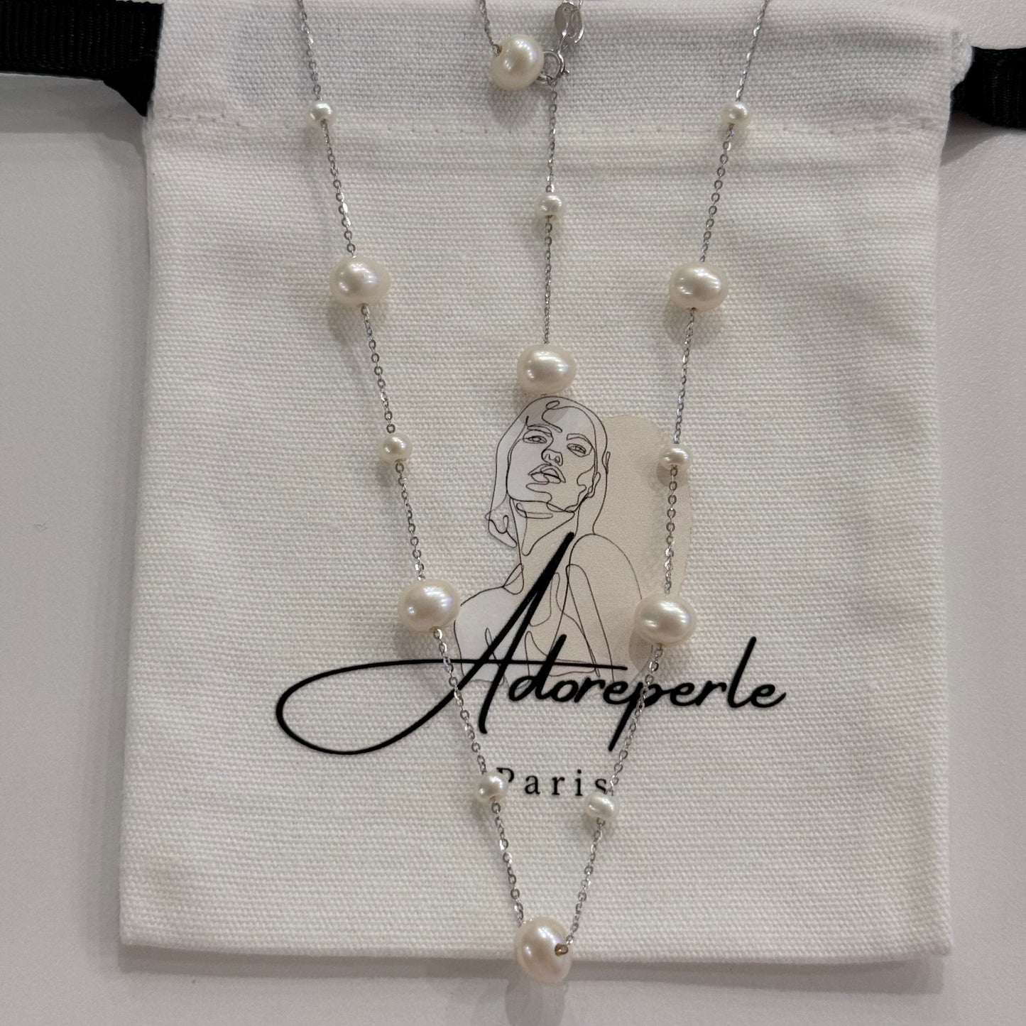 The Marais Collection — Pearl necklaces