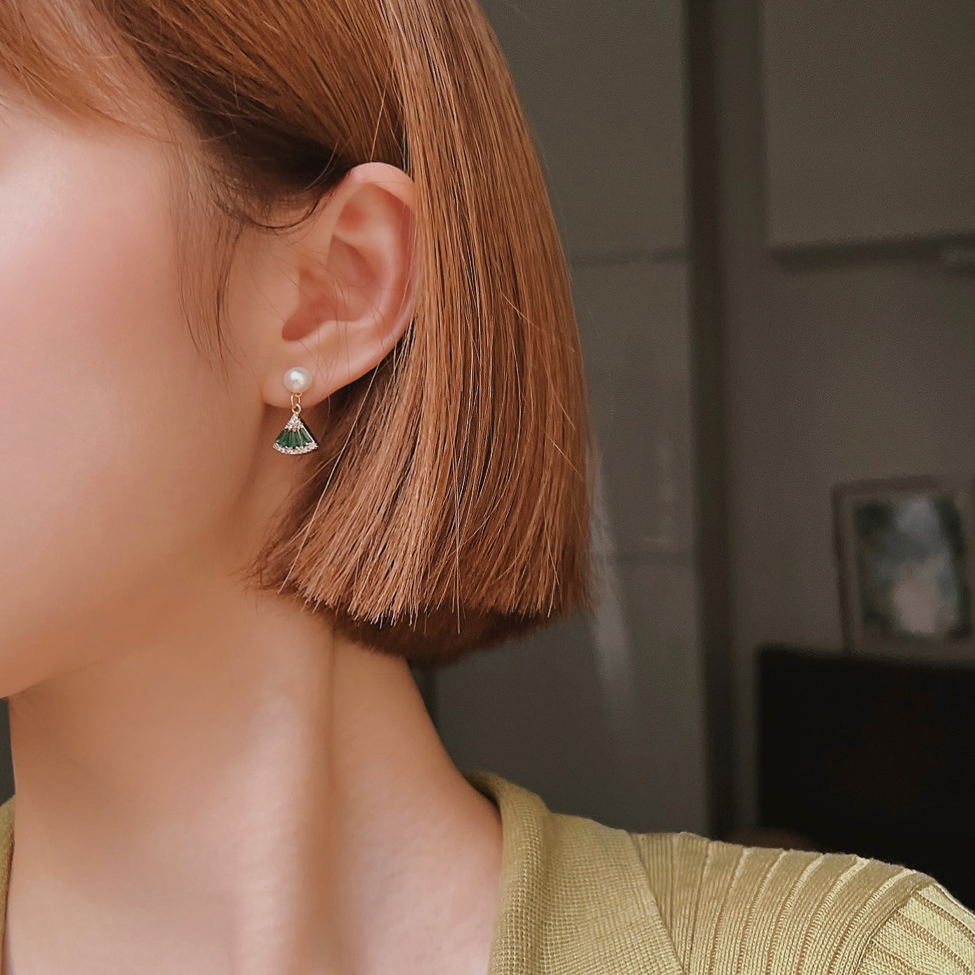 Earrings Fan